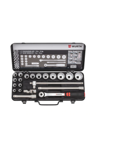 JUEGO DADOS POLIGONAL 1/2" 21 PZS