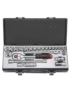 JUEGO DE DADOS 1/2" (10-32MM)