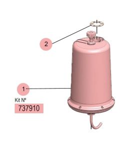 KIT VISOR TRANSPARENTE 70 LTS