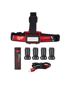 LINTERNA RECARGABLE DE CABEZA BAJO PERFIL REDLITHIUM USB