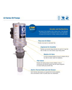 BOMBA PISTON GRACO LD 24G582 3:1