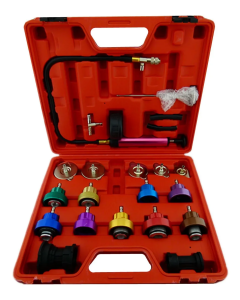 MEDIDOR DE PRESION RADIADOR Y FUGA DE REFRIGERACION 27 PIEZAS