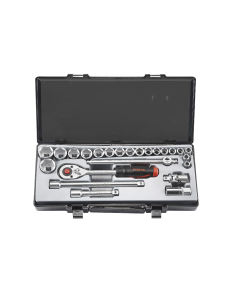 JUEGO DADOS 1/2" 10-32 MM.